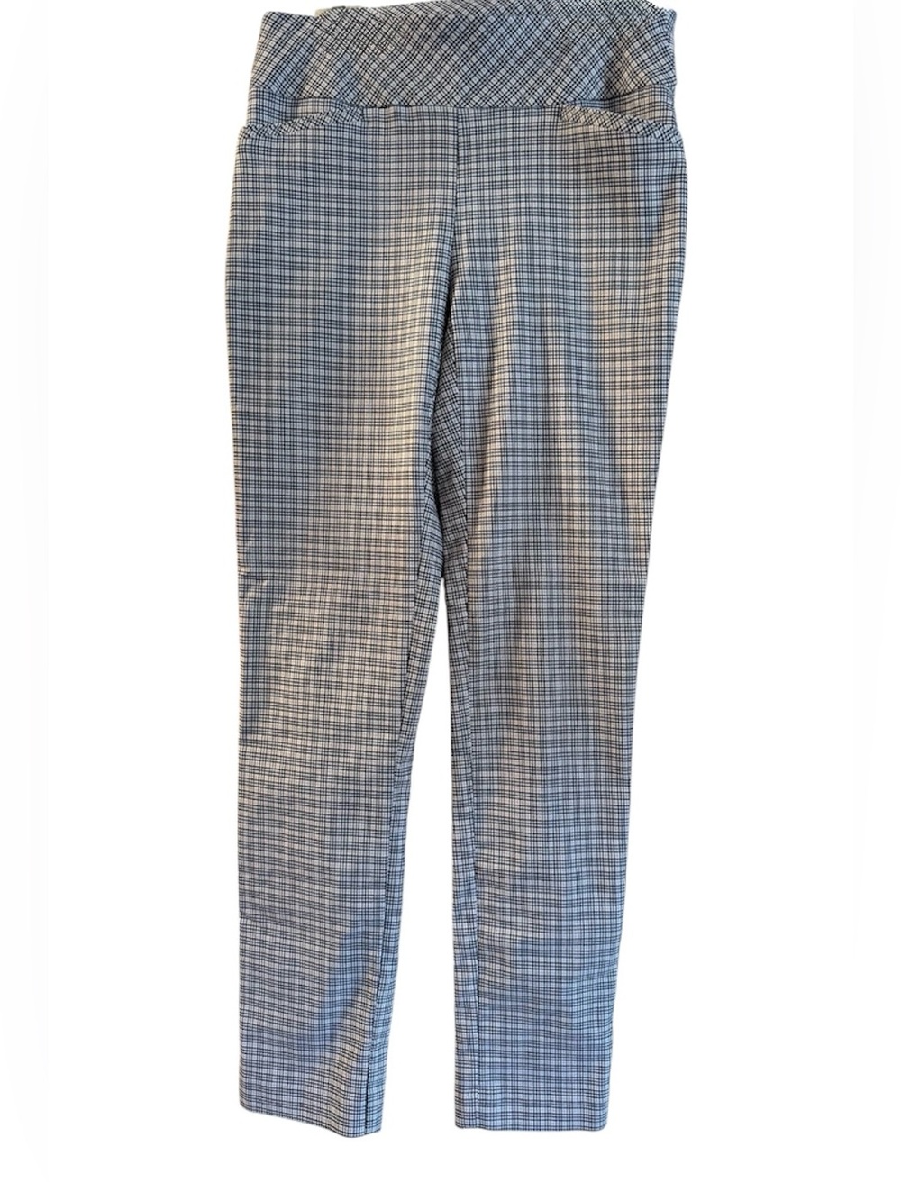 Van Heusen Women’s Slate Blue Plaid Pants